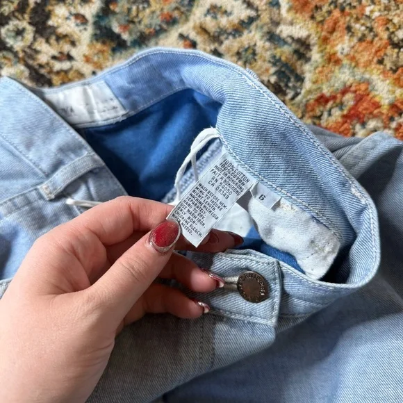 Vintage Norma Kamali denim maxi skirt - Picture 3 of 6